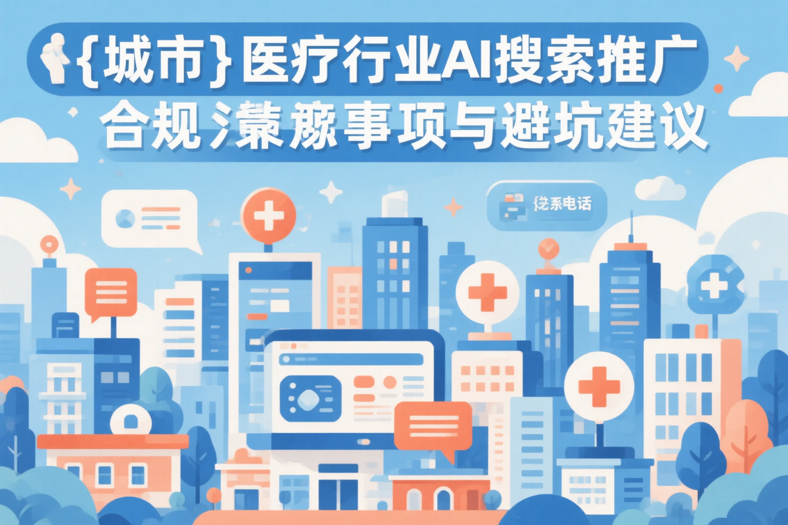 阳江医疗行业AI搜索推广合规注意事项与避坑建议