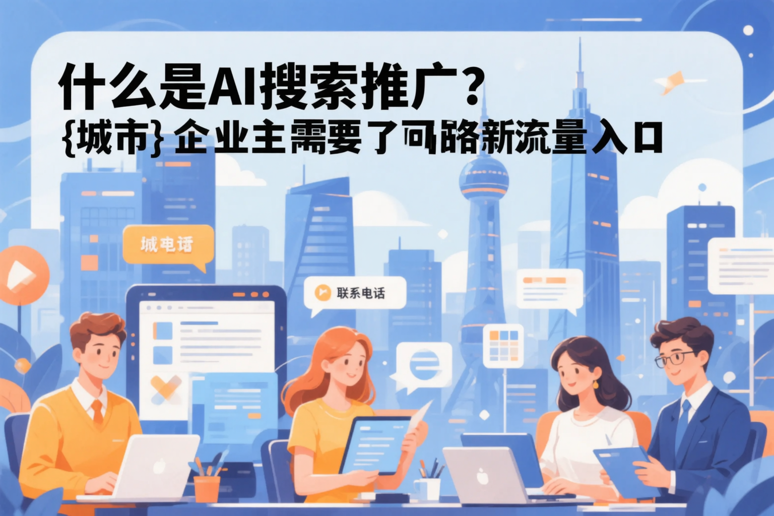 什么是AI搜索推广?阳江企业主需要了解的新流量入口