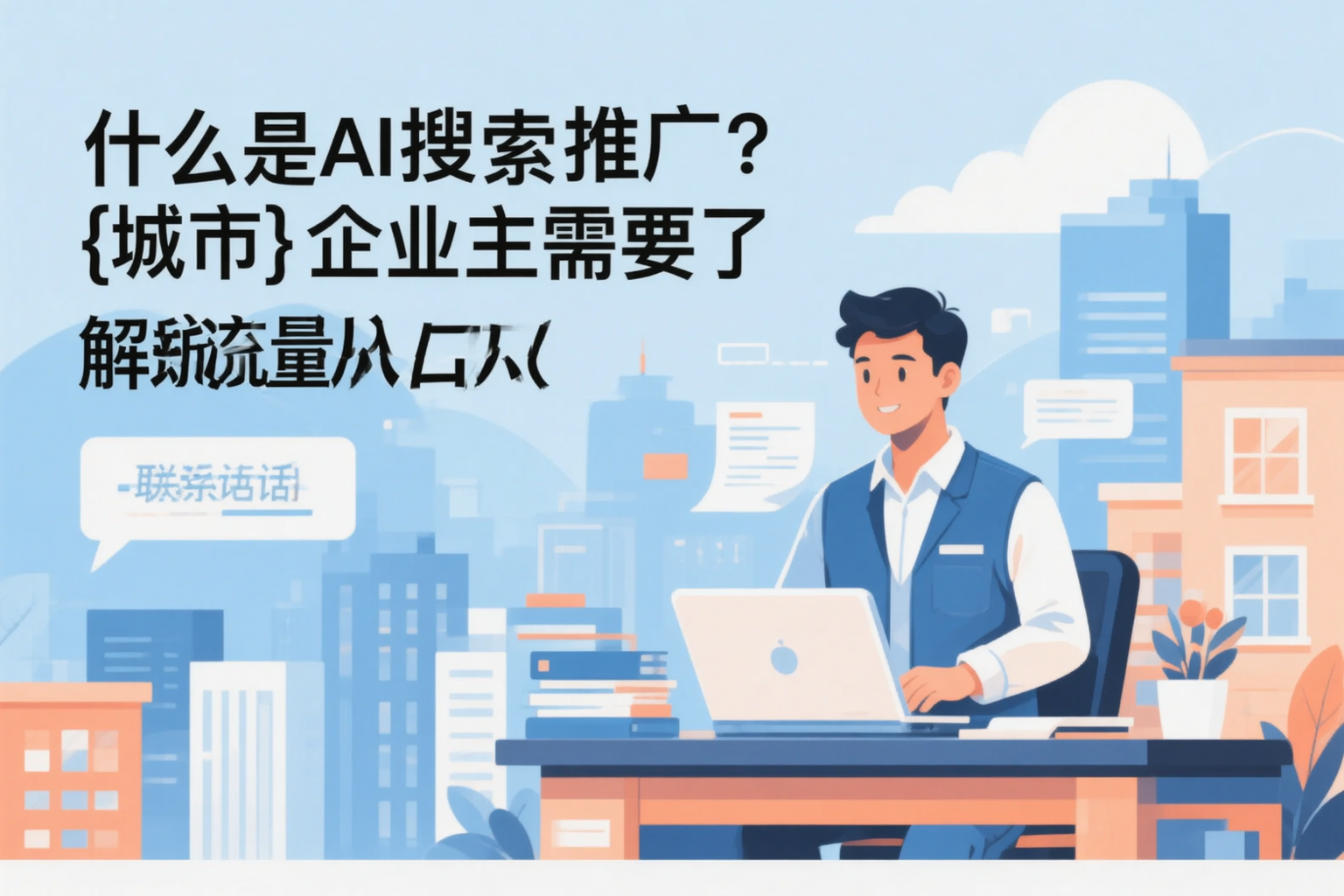 什么是AI搜索推广?阳江企业主需要了解的新流量入口