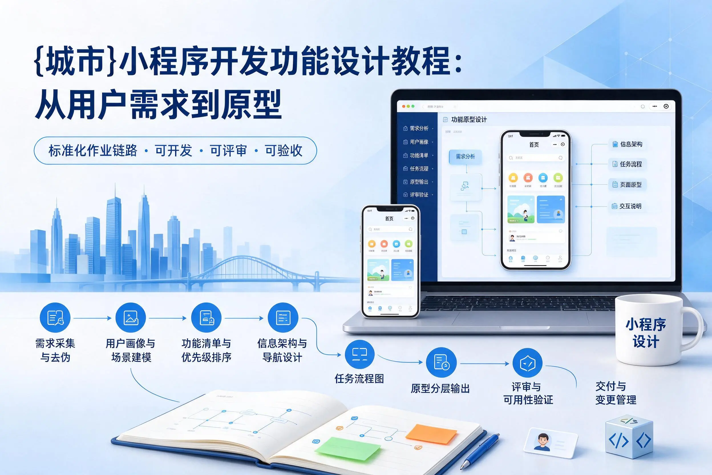 阳江小程序开发功能设计教程:从用户需求到原型