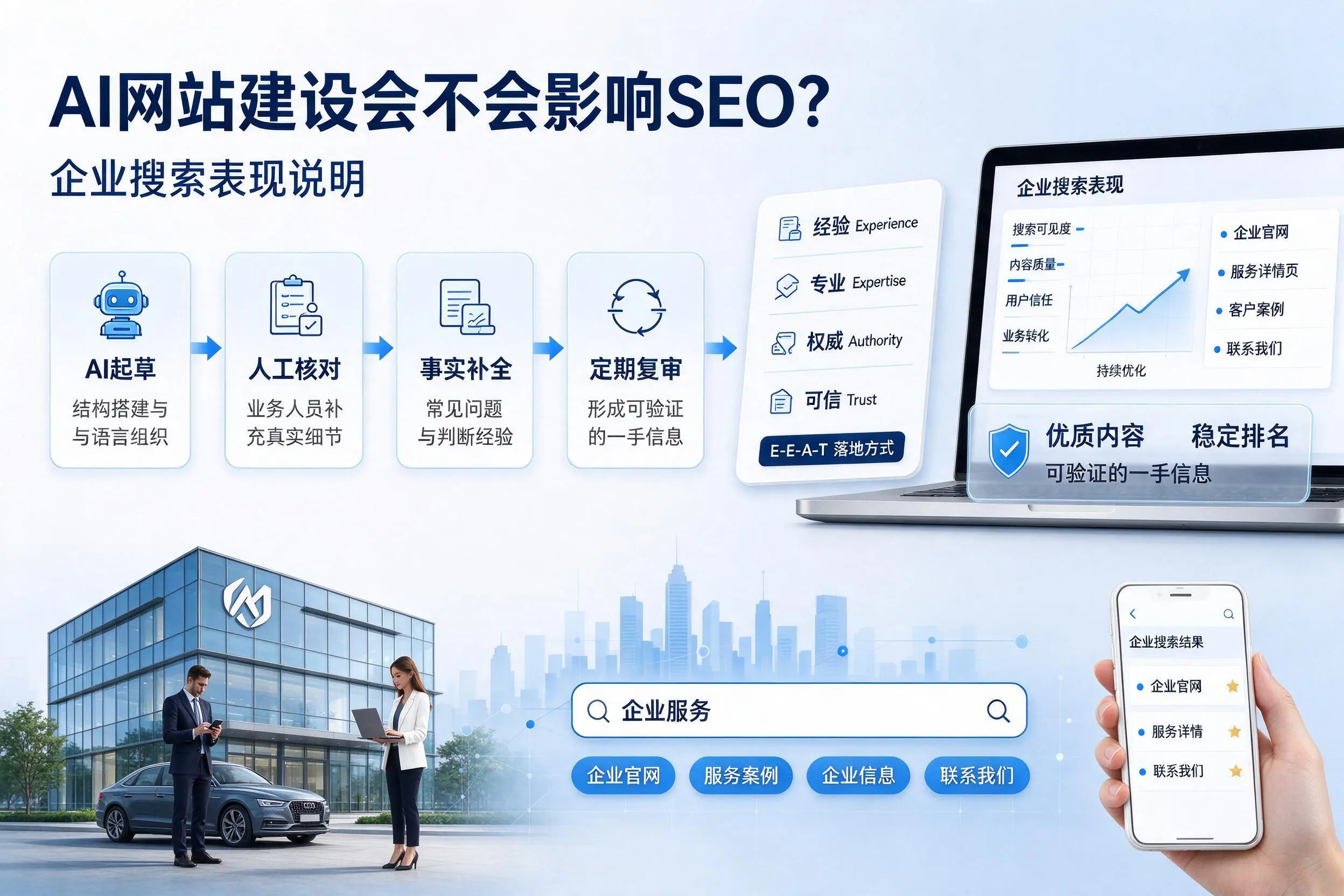 AI网站建设会不会影响SEO？阳江企业搜索表现说明