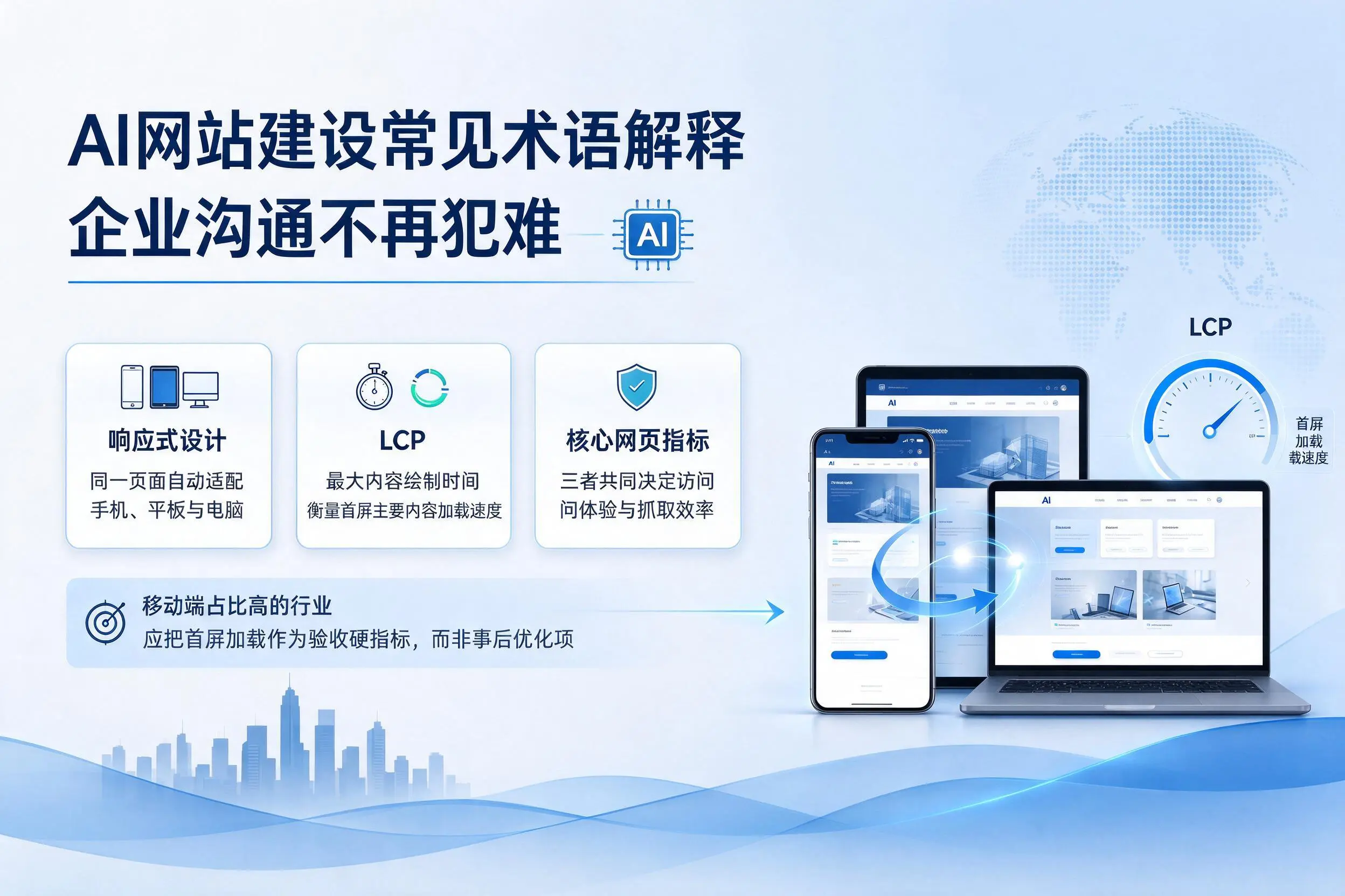 AI网站建设常见术语解释，阳江企业沟通不再犯难