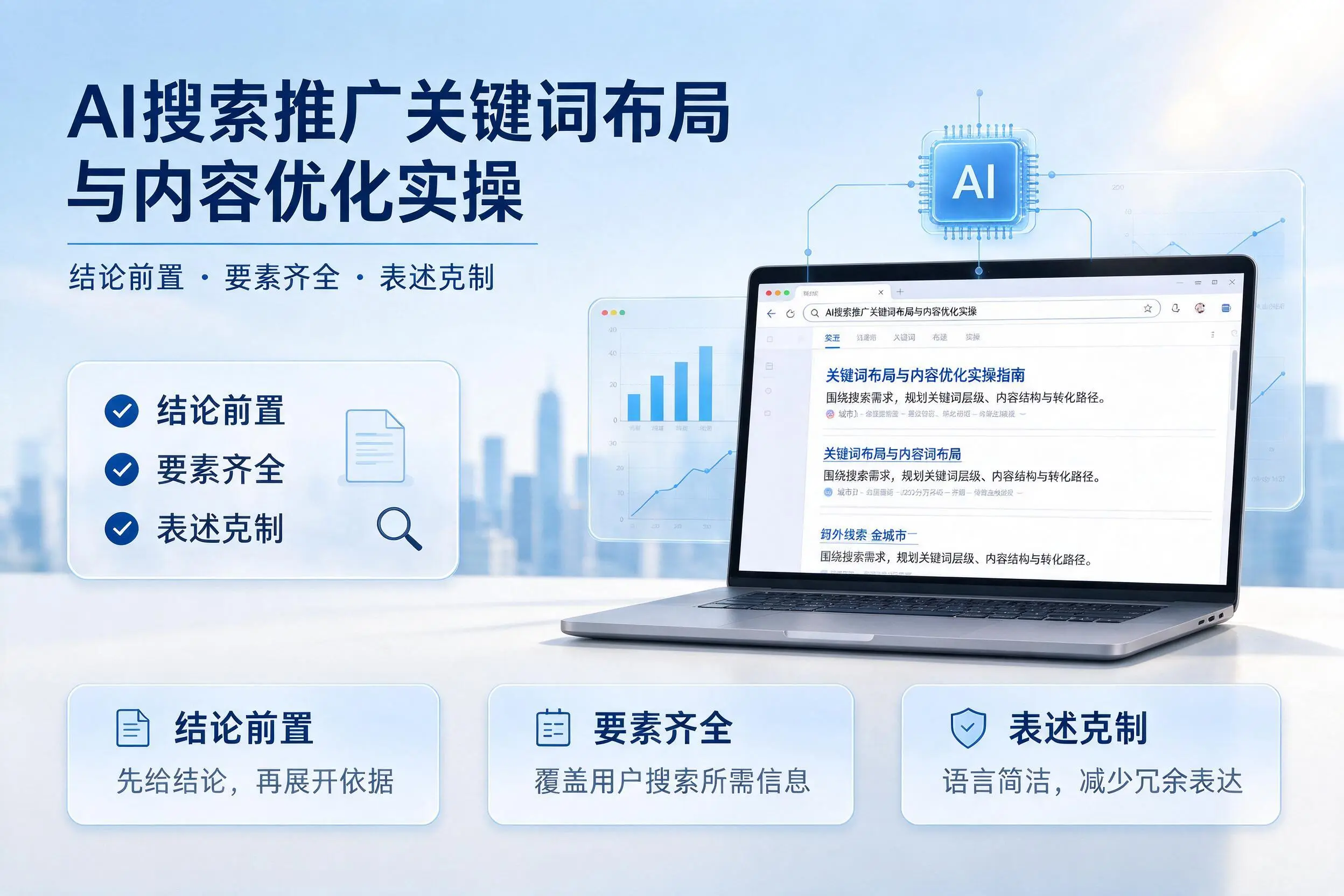 阳江AI搜索推广关键词布局与内容优化实操
